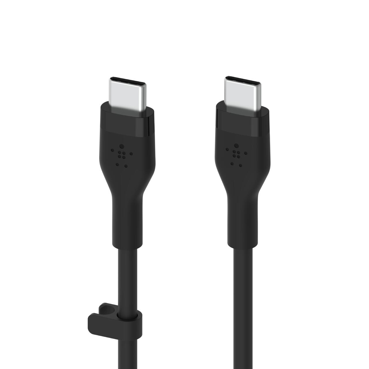 Belkin BoostCharge Flex USB-C auf USB-C Kabel (3m, Schwarz) Belkin BoostCharge Flex USB-C auf USB-C Kabel (3m, Schwarz)